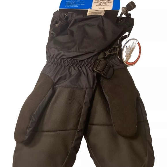 Columbia Women’s Last Track Mittens  XL Waterproof Black. Touch Screen Comp… - Picture 2 of 5